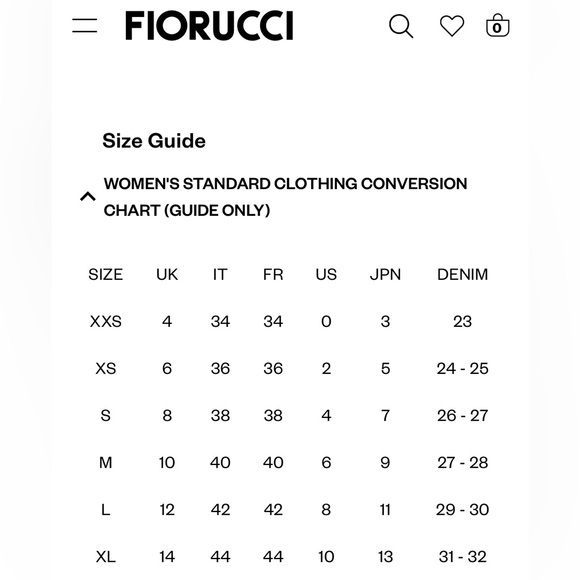 FIORUCCI JEANS AND MORE NWT - Picture 6 of 6